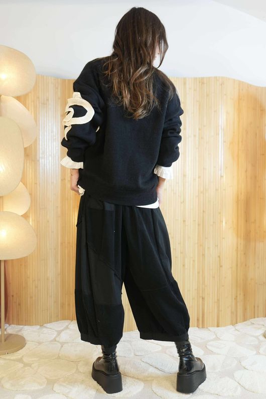 Nonna Cardigan Black /6=